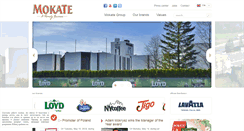 Desktop Screenshot of mokate.eu