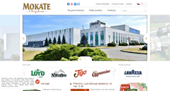 Desktop Screenshot of mokate.cz